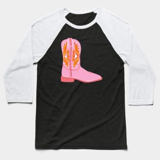 Cowgirl Boots (pink) Baseball T-Shirt